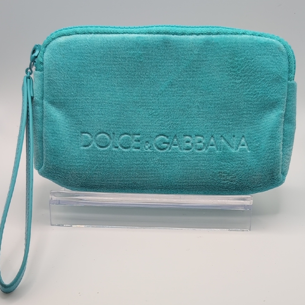 Dolce & Gabbana Aqua Blue Wristlet